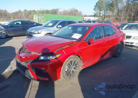 2021 Toyota Camry Se из США, поврежденный, VIN 4T1G11AK8MU480980